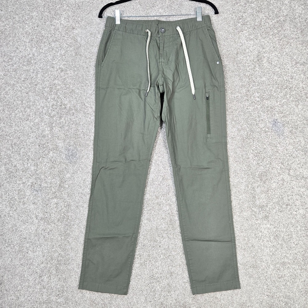 Vuori Pants Green Ripstop Jogger Hiking Climbing VW401 Women's Small (29x29)